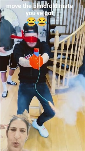 "😂 FUNNIEST BLINDFOLD PRANK EVER! | He Got So Scared 🤣🔥"#viral #funny