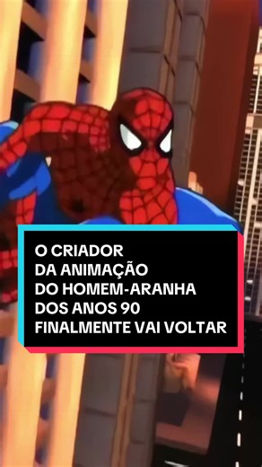 O criador da animação do Homem-Aranha dos anos 90 finalmente vai voltar para continuar a história que ele começou 30 anos atrás #homemaranha #spiderman