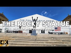 [4K] What It Is Like Visiting the Philly's Most Legendary Spot - ROCKY STATUE in 2025?