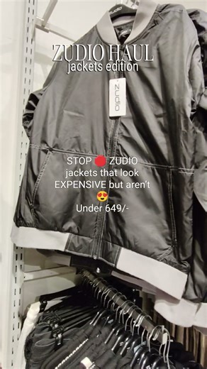Zudio Jacket Finds #trending#fashion #sale#budget#shopping#2025#zudio#zudiohaul#jackets#winter#finds