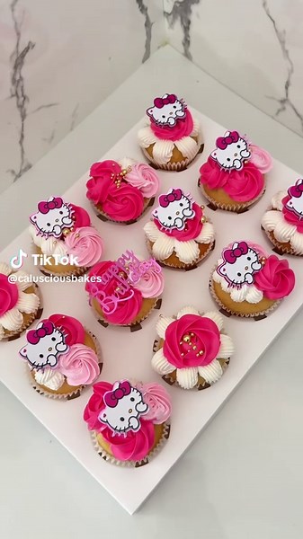 Adorable Hello Kitty Cake & Cupcake Ideas for Your Next Party