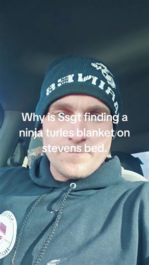 Why is ssgt finding a ninja turtles blanket on stevens bed?#fyp #usmc #militarylife #miltok #hilarious