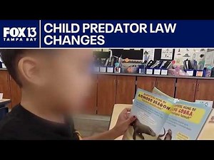 Stricter child predator laws set to take effect across Florida in July