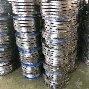[Hot Item] Pure Graphite Braided Packing with Inconel Seals Industrial Scientific