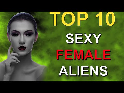 Top 10 Hot Sexy Female Aliens in Movies and Television