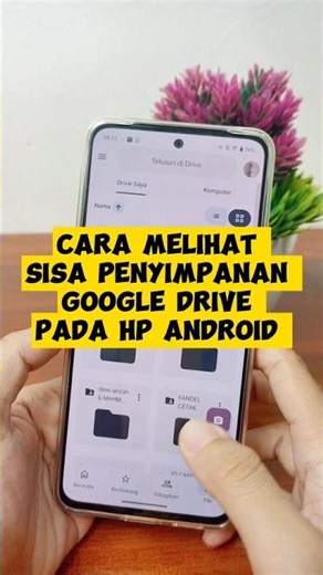 Cara Melihat Sisa Penyimpanan Google Drive Pada Hp Android - Tutorial Google Drive