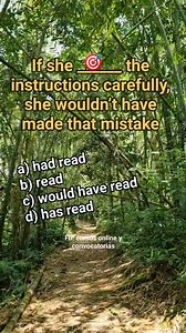 Third conditional! 👀🤔 A,B,C,D?? Hmm... let's do it! 🫵🙌 . . . . . . #englishlesson #englishlanguage #englishquiz #englishvocabulary #englishgrammar | English and Good Vibes - Cursos online