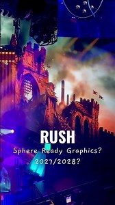 RUSH SPHERE 2028??? #shorts #rush #concert #lasvegas #sphere