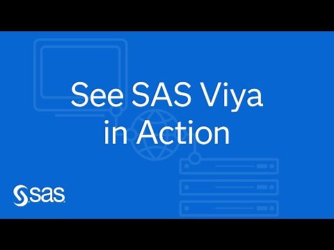 See SAS Viya in action – The full data and AI life cycle