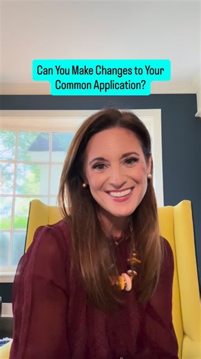 Can You Make Changes to Your Common Application? #commonapp #commonapplication #commonapphelp #collegeadmissions #collegeadvice #collegecounseling #collegeapplications #collegeapplication #collegeapps #admissions #collegecounselor #applyingtocollege #admissionscounselor #highschool #highschooltips #AmericasCollegeCounselor #ApplicationNation | Sara Harberson