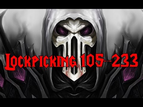 Turtle WoW | Rogue Lockpicking Skill 105 - 233