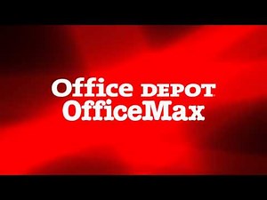 Office Depot and Officemax Logos