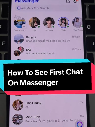 How To View First Message on Messenger Efficiently