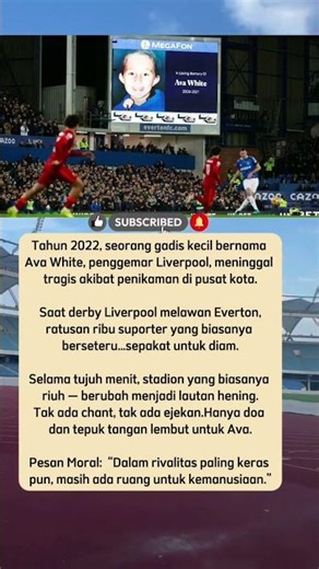 Saat Liverpool dan Everton Bersatu untuk Seorang Bocah Bernama Ava 💔