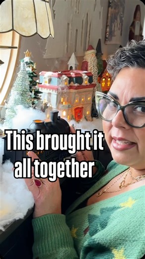 A Dose Of Diaz on Instagram: "Train Diffuser Amazon link in bio #christmasdecor #christmas #holidaydecor #diffuser"