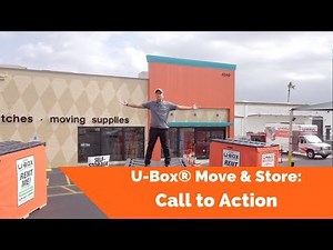 U-Box® Move & Store: Call to Action