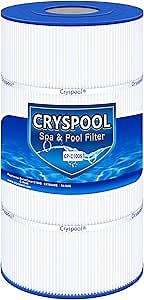 Cryspool® C100S Filter Compatible with CX100XRE, C100S, SwimClear C100S, PA100S, C-9440, 100 Sq. Ft Pool Filter Cartridge, 1 Pack