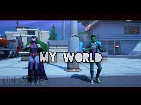 Fortnite - My World ( Fortnite Music Video )| Emote!!!