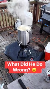 1.6M views · 4.3K reactions | What did he do wrong when trying to fry this Turkey for Thanksgiving? #turkey #Thanksgiving #friedturkey #fail #funny | Beatdown BBQ | Facebook