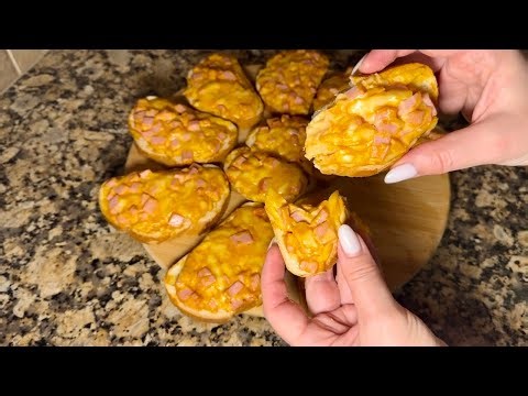 A simple, quick and delicious recipe for hot sandwiches 🥪
