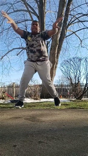 my first time doing the no hands trend!