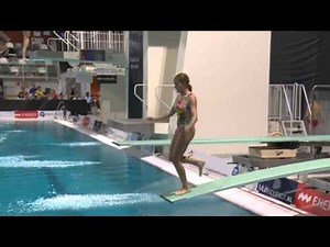 Girls B 1m, Senet Diving Cup Eindhoven 2016