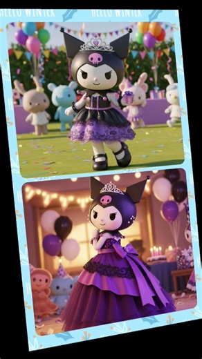 Tema party kuromi mana pilihan kamu? #kuromi #pesta #ulangtahun