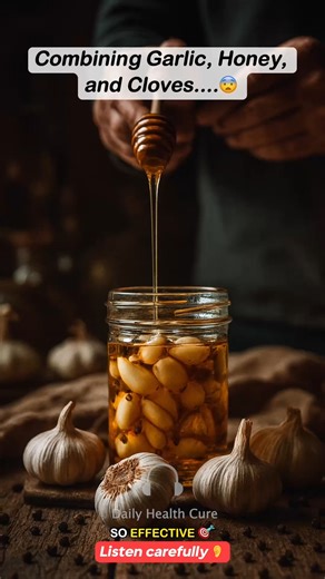 13K views · 193 reactions | A Powerful Natural Remedy for Better Health Combining garlic, honey, and cloves creates a potent natural remedy that has been used for centuries in traditional medicine. | Daily Health Cure | Facebook