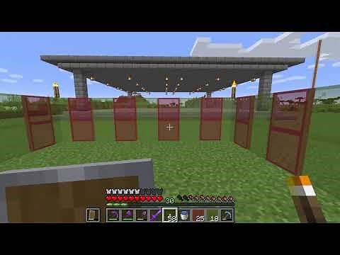 How to make Colored Glass panes - Minecraft