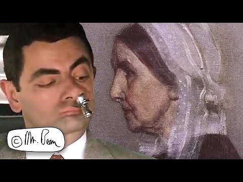Mr Bean ADMIRES A PAINTING | Mr Bean: The Movie | Funny Clips | Mr Bean Official