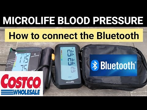 How to Connect Microlife blood pressure monitor with Bluetooth