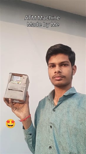 ATM Machine Working Project Model #diy #trending #viral #reel #shorts #explorepage #trendingshorts