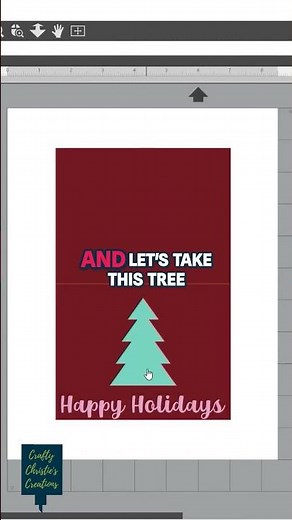 Design a Christmas Card in Silhouette Studio