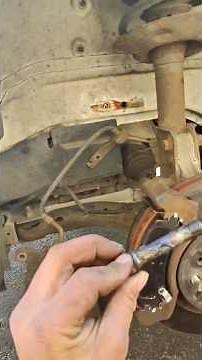 How to fix stuck brake caliper slide pin #automobile #helpingothers #howto #mechaniclife #love