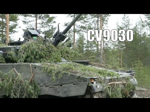 CV9030 Infantry Combat Vehicle Moving Fast - Finnish Army - Arrow 24