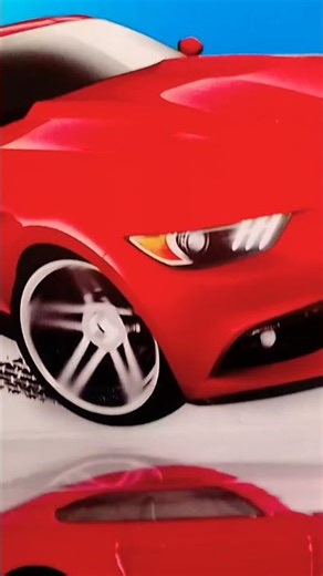 2014 HOT WHEELS 2015 FORD MUSTANG GT ROJO