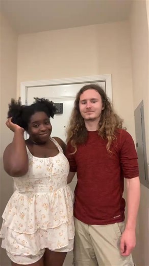 @goddess._.mya Mya and her husband🖤🤍5/24/25💍💗You two are the cutest! What a perfect match. Love seeing you so happy together!😍🙏🏾 #interracial #interracialcouple #interracialcouples #interraciallove #fashionstyle #interracialfamily #weddingmakeup #younglove #blacklove #interracialrelationship #explorepage✨ #blackandwhitecouple #wedding #blackgirlmakeup #interracialpeoplemeet #interracialmatch #interracialromance #lovehasnocolor #bmww #stylishcouple #swirl #loveisintheair #couplegoals #love