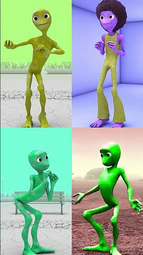 Dame Tu Cosita Alien Dance | All Variation Dame Tu Cosita Music Video Ep.12 #cosita #alienremix