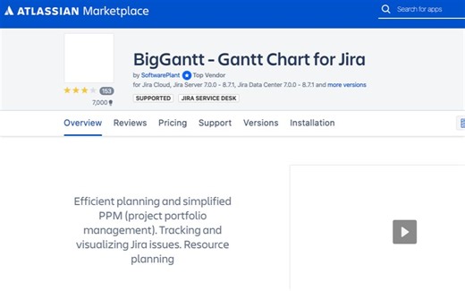 biggantt for jira使用指南