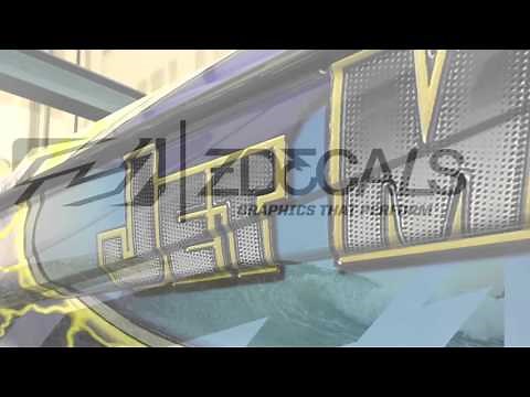 Triton Bass Boat Wrap by ZDecals