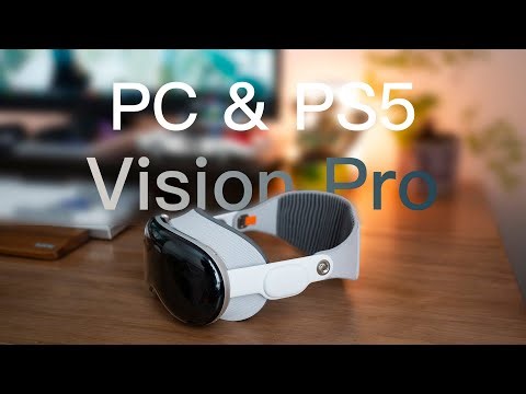 「落落」Vision Pro串流PS5和PC的方法 & 体验