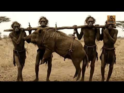 How primitive people hunted wild boars