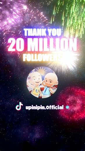 193K views · 1.1K reactions | Terima kasih 20 juta followers Upin & Ipin di TikTok! ❤️. Kawan-kawan semua memang luar biasa! #upinipin #tiktokmalaysia #lescopaque #luarbiasa #terimakasih | Upin & Ipin | Facebook
