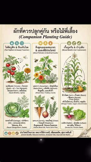 🌿 #ปลูกผักให้งามแบบพึ่งพาธรรมชาติ! รู้จักกับ