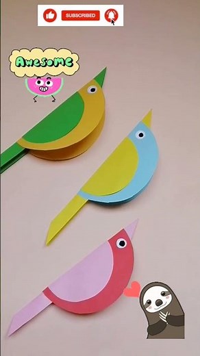 How to make paper bird easily | DIY paper bird