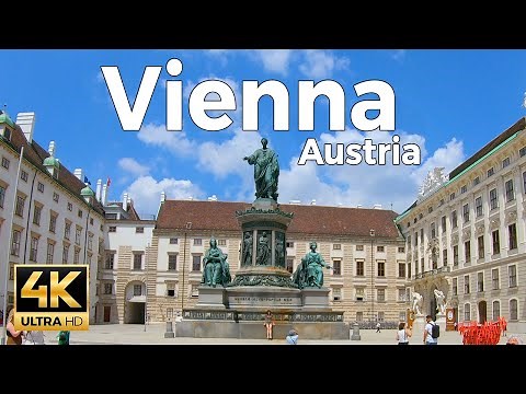 Vienna, Austria Walking Tour (4k Ultra HD 60fps) – With Captions