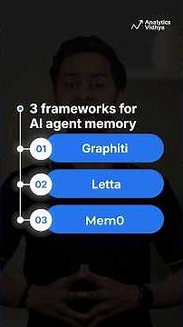 Top 3 Open-Source Frameworks for AI Agent Memory!