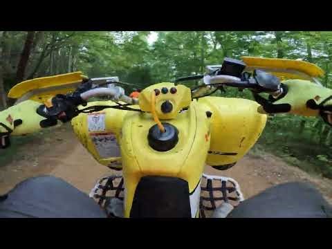 DS650 and ltz400 test ride at Johnson Hollow 7/5/24 #savesportquads #400ex #z400 #bombardier #ds650