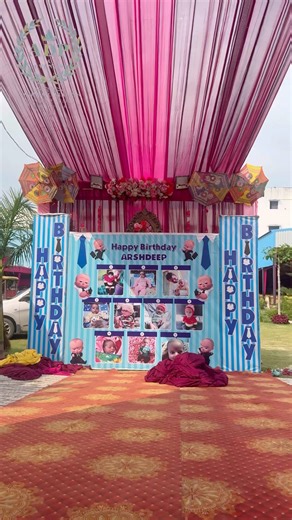 Boss Baby Party Vibes 💼✨ | Decor Team in Action | Part 1