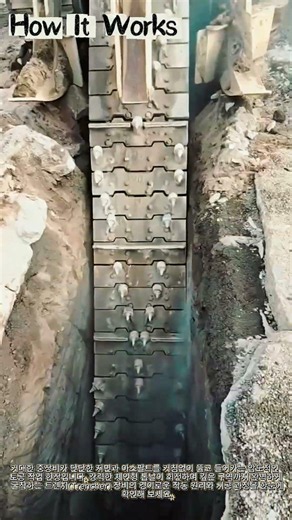 거대 중장비의 압도적인 땅파기 기술 #worker #process #heavy #machinery #construction